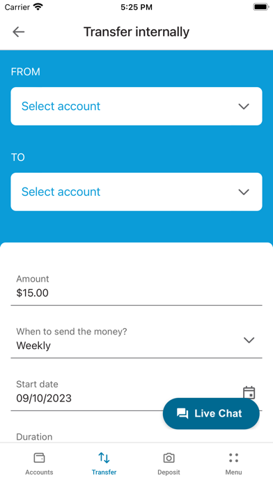 Energy Capital Credit Union Screenshot