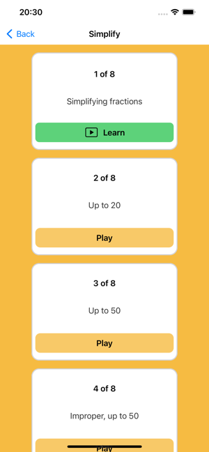 Unlimited Math Problems Screenshot