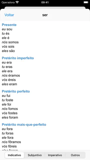 Screenshot von Michaelis Escolar - Português auf dem iPhone 3