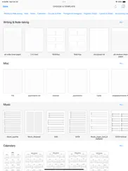 good templates - notes, papers айпад изображения 2