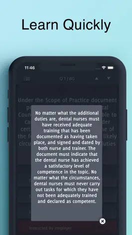 Game screenshot Dental Nurse Revision Exam apk