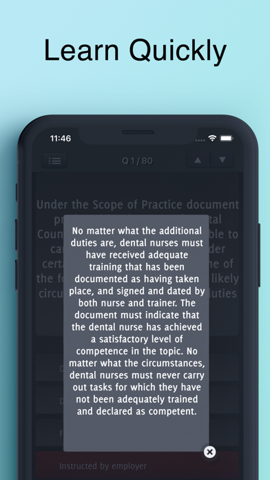 Screenshot #2 pour Dental Nurse Revision Exam