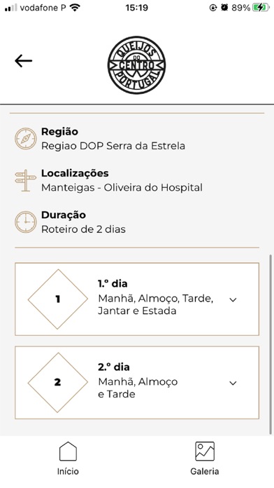 Rota Queijos Centro Portugal Screenshot