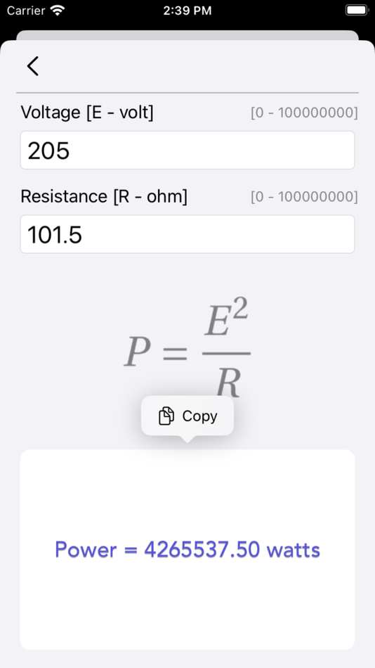 #5. Ohm Law Calculator (iOS) 由: Nitrio