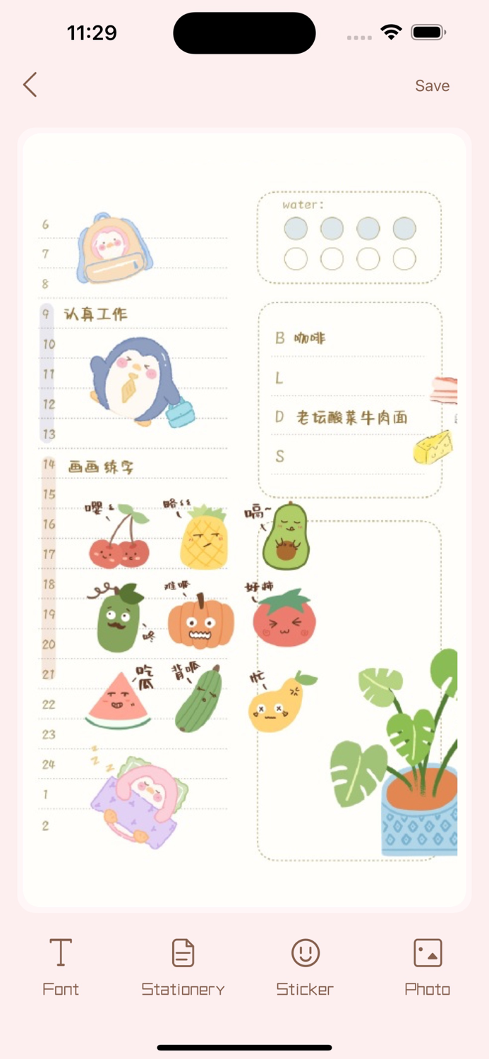 Diary Berry- Cute journal