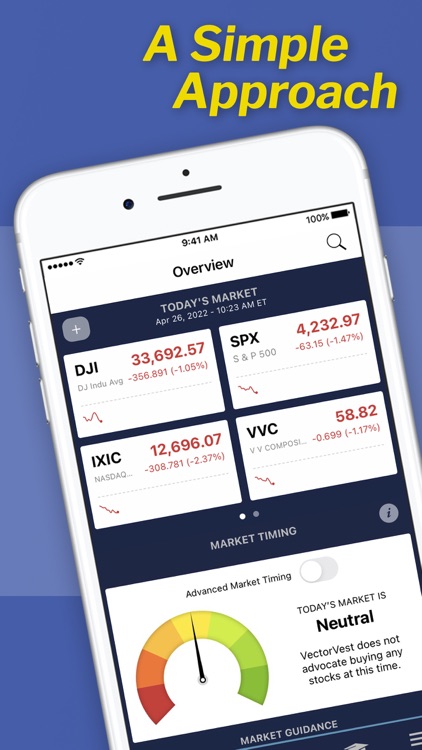 VectorVest: Stock & Investment screenshot-0