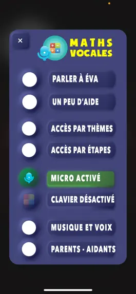 Game screenshot Maths Vocales pour Malvoyants hack