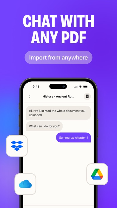 ChatPDF AI - Chat with any PDFのおすすめ画像1