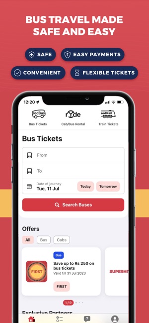 Bus Booking App on App Store