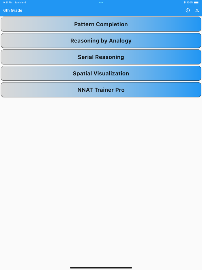 NNAT2 Ability Trainer Grade 6