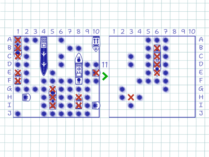 Sea Battle for Friends Online