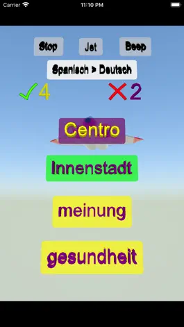 Game screenshot Egitir Deutsch Spanisch wort hack