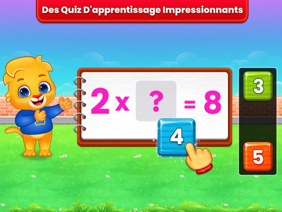 Screenshot #5 pour Jeux de multiplication enfants