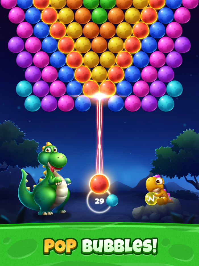 Bubble Shooter Primitive Eggs