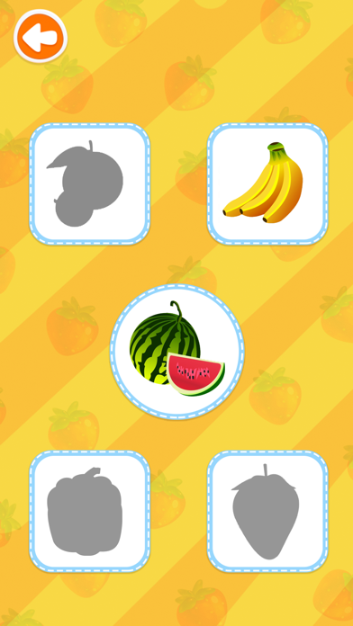 Glitter fruits coloring Screenshot