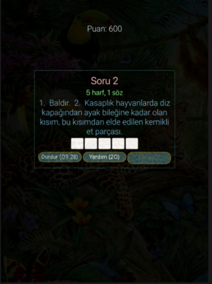 VetKO Veteriner Kelime Oyunu