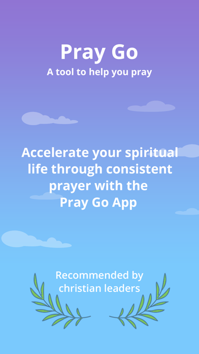 Pray Go -Christian Prayer App Screenshot