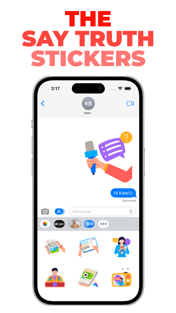 The Say Truth stickers