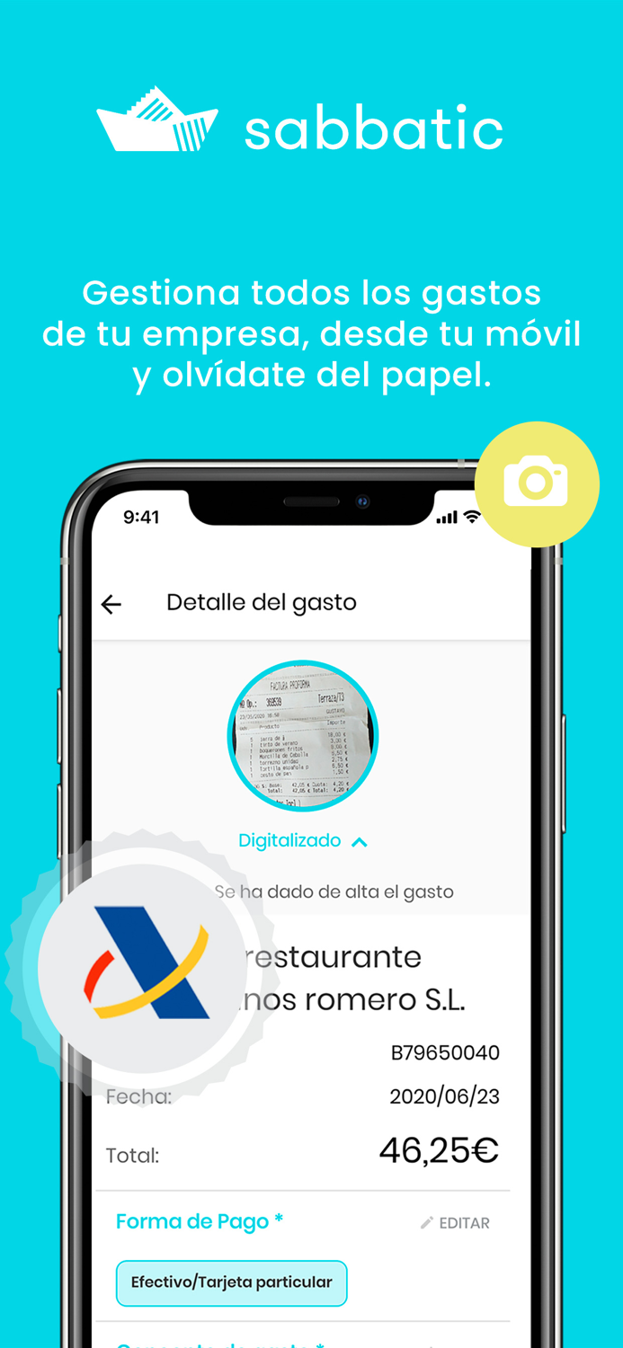 Sabbatic - Control de gastos