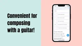 guitar chord & lyrics note app iphone screenshot 3