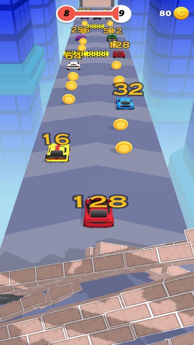 2048 Car Race Screenshot