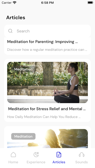 Vibe: Relax, Sleep, Meditate Screenshot