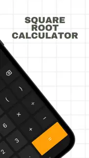 simple square root calculator iphone screenshot 2