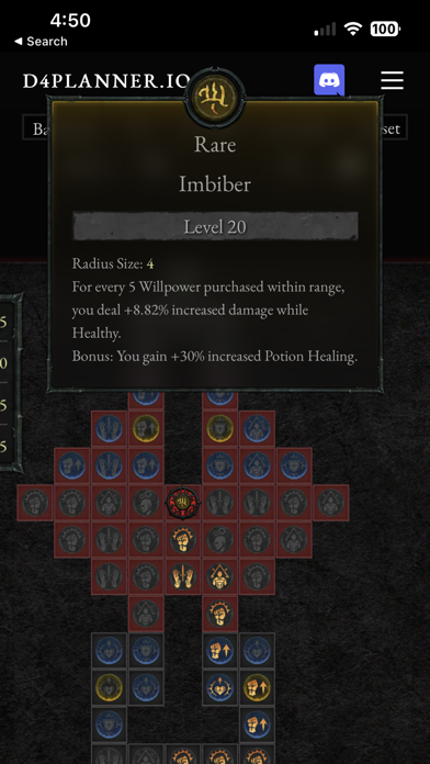 D4Planner - Diablo 4 Planner Screenshot
