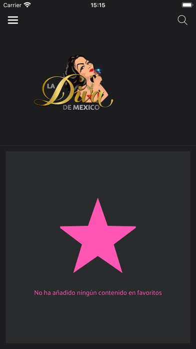 La Diva de México Radio Screenshot