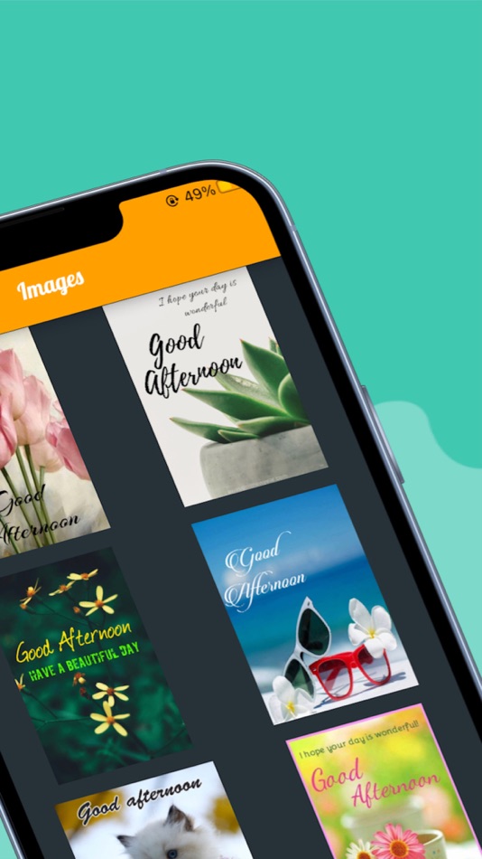 #6. Good Afternoon Gif Image Quote (iOS) 由: sonam jain