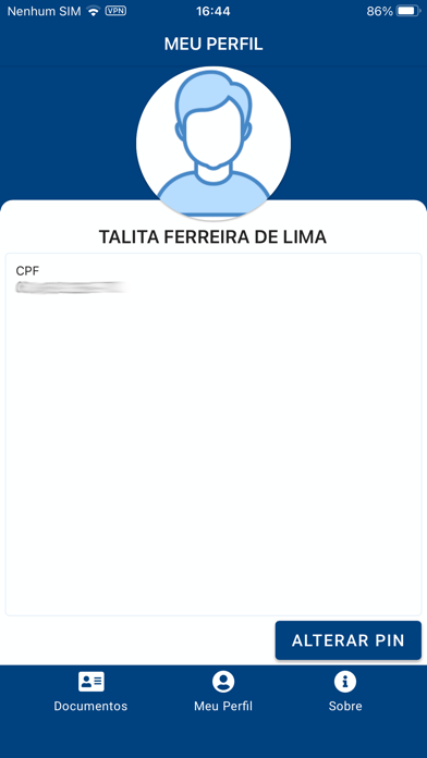 Carteira Documentos Digitais Screenshot