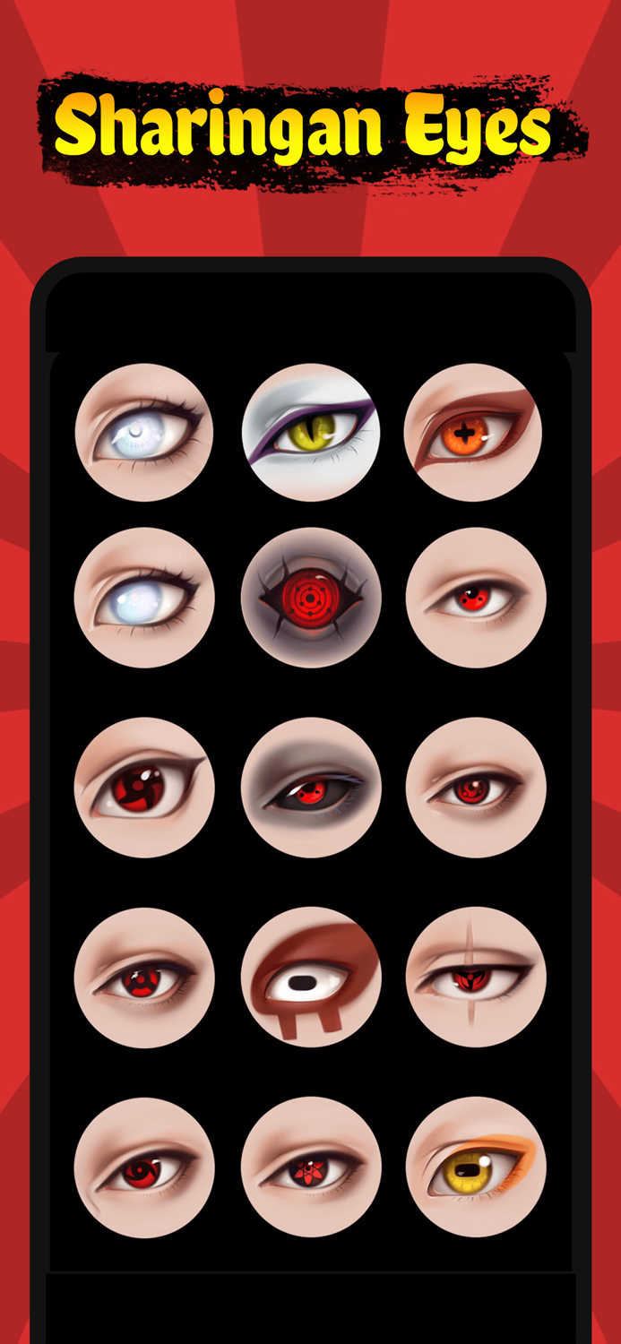 Sharingan Eye Camera - Ninja