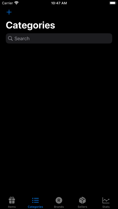 Belongings Organizer with Ads Screenshot