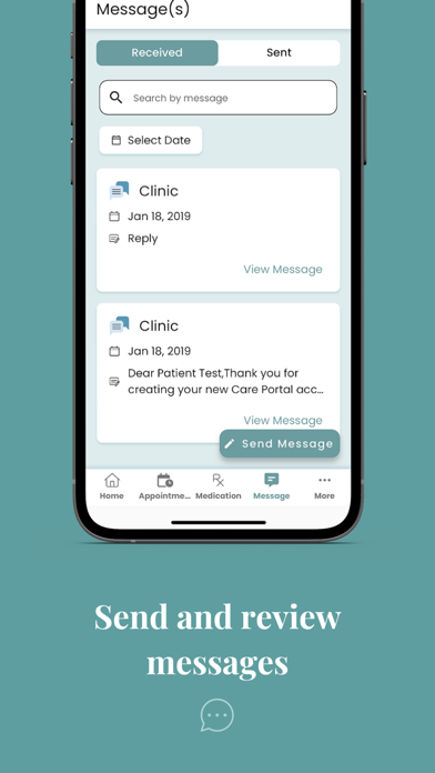 IMS Care Screenshot