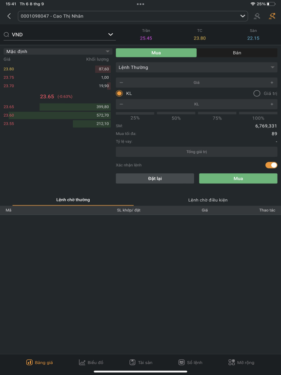 Screenshot #6 pour VNDIRECT DStock