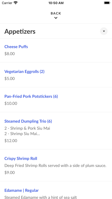 Jade Restaurant Screenshot