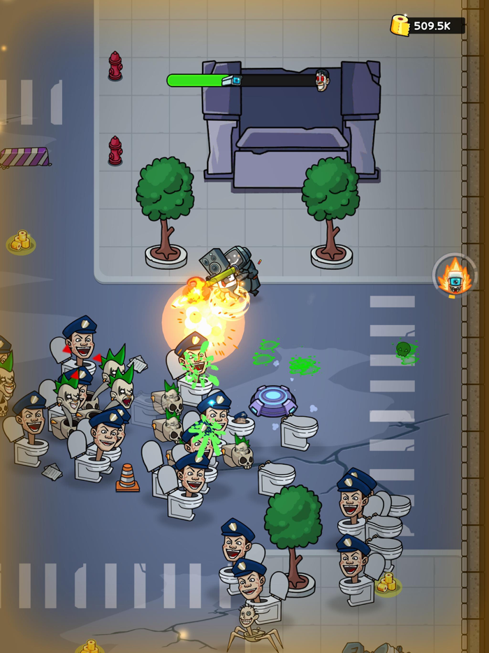 Toilet Monster Survival Battle