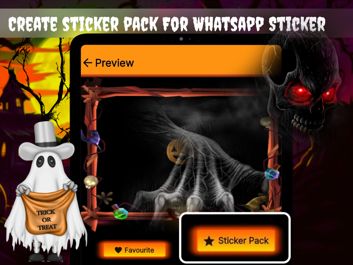 Halloween GIF Photo Stickers