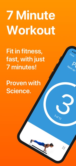 7 Minute Workout On The App