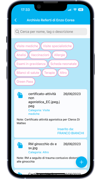 Pediatotem Paziente Screenshot