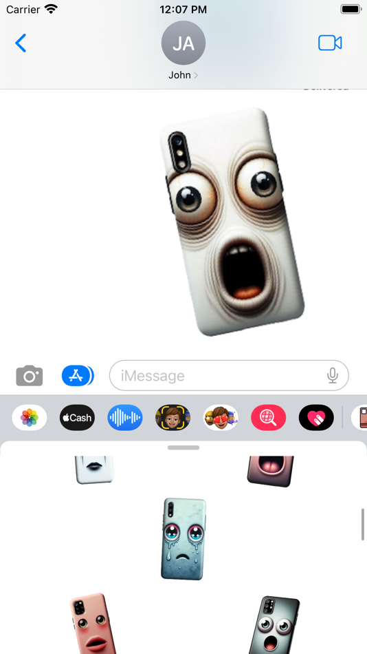 #6. Phone Case Stickers (iOS) Podle: Paul Scott
