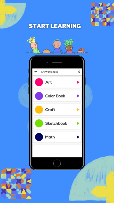 Art Worksheet Screenshot