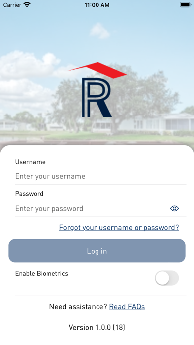 NPS Resident Portal Screenshot