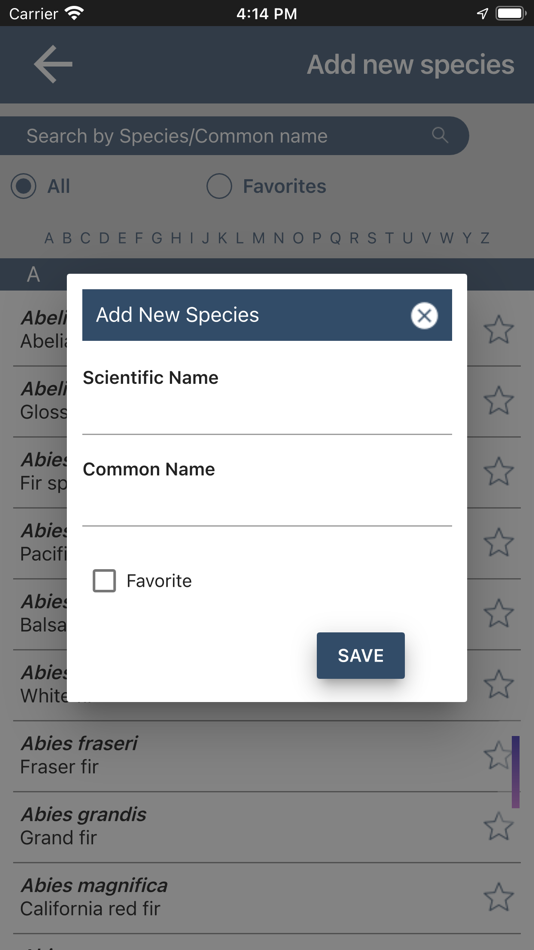 #3. Trees Count – Tree Inventory (iOS) 由: Texas A&M Forest Service (TFS)