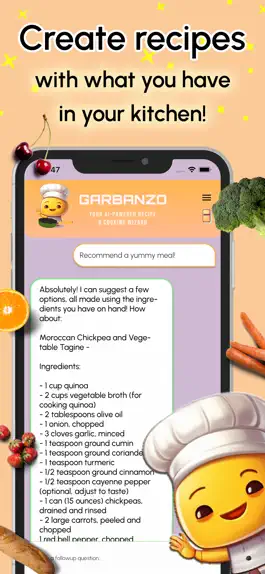 Game screenshot Garbanzo: AI Chef mod apk