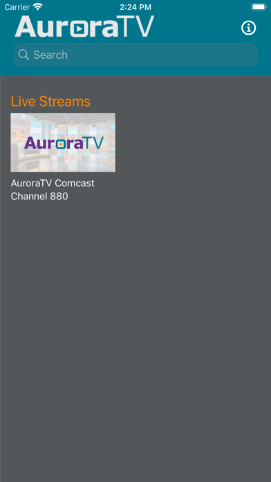 Screenshot #1 pour AuroraTV.org