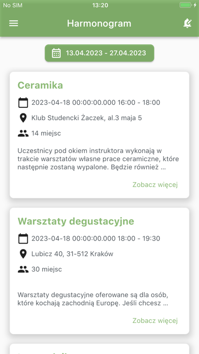 Studencki Tydzień Sztuki 2023 Screenshot