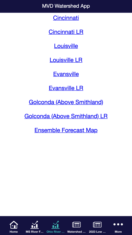 #3. MVD Watershed App (iOS) 来自: Drew Smith