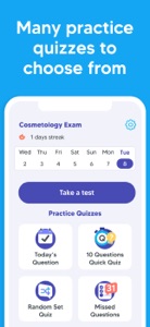 Cosmetology Exam Prep Test screenshot #5 for iPhone