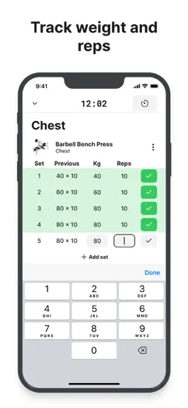 Game screenshot Reps - Workout Planner apk